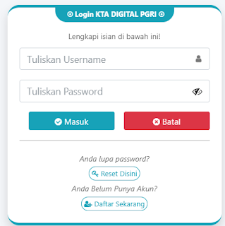 Register PGRI Aceh Selatan - Persatuan Guru Republik Indonesia Cabang Aceh Selatan